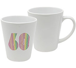 Tazza colazione per compleanno grafica 60 anni