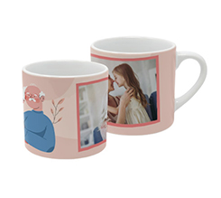 Tazza caffè americano personalizzata con foto e grafica per la festa dei nonni
