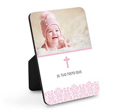 Cornice 13x18 Pink ornaments