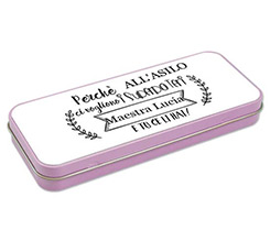 Astuccio Portapenne in Metallo Superpoteri