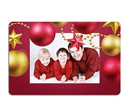 Rosso Natale Zerbini Personalizzati