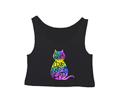 Crop Top Gatto