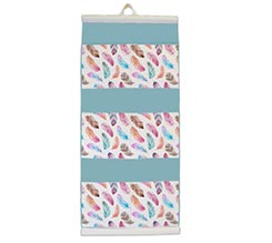 Portaoggetti da parete Piume colorate