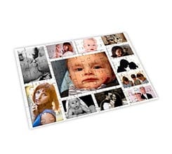 Collage su Puzzle Legno Big