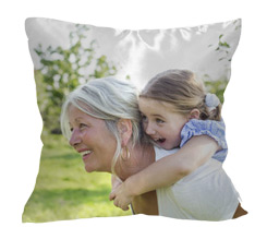 Cuscino con foto personalizzata in raso