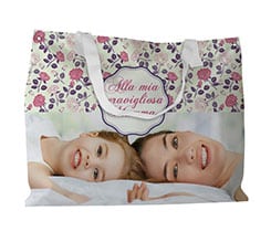 Borsa mare Texture di rose