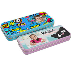 Astuccio portapenne in metallo