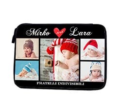 Custodia pc Black collage