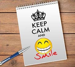 Block Notes A4 Spirale Keep Calm