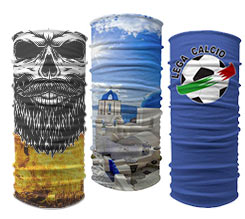 Scaldacollo multiuso in poliestere