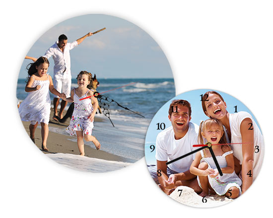 Orologio in Legno Rotondo