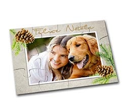 Puzzle Magnetici Rettangolari Pine cone