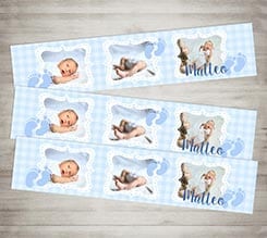 Segnalibro Scarpette blu