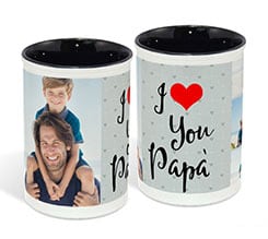 Portapenne in ceramica I love papà