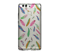 Cover trasparente Huawei P9 Teschio