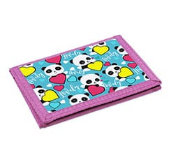 Portafogli a strappo Lovely panda