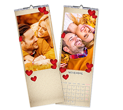 Calendario Multipagina Slim Love