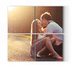 Tela 4 pannelli Quadrati simmetrici