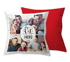 Cuscino in Poliestere Dad is my hero