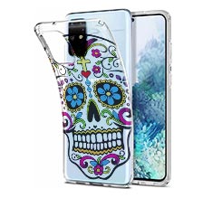 Cover trasparente Galaxy S20 Teschio