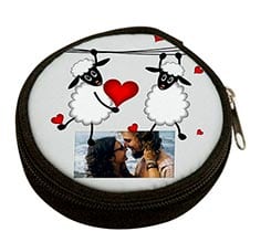 Portamonete rotondo Sweet sheeps