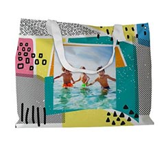 Borsa mare Multicolour