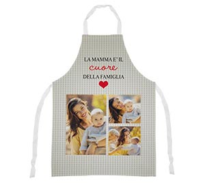 Grembiule personalizzato Mum collage