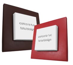 Crea tela con cornice in Ecopelle