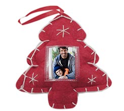 Decorazione in Feltro Alberello