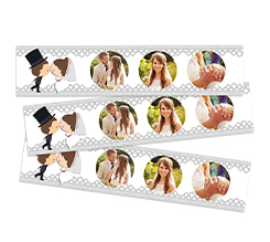 segnalibro matrimonio just married