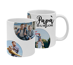 Tazza Panoramica Papà sei il migliore