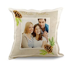 Cuscino in Juta Pine cone