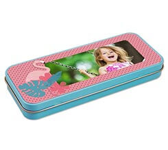 Portapenne in metallo Fenicotteri in love