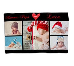 Coperta 150x100 Black Collage