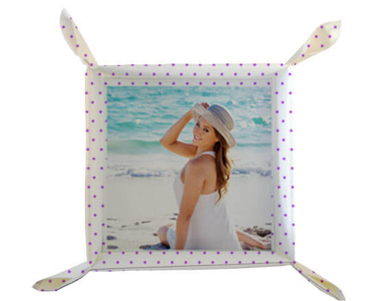 portaoggetti in stoffa da tavolo personalizzato