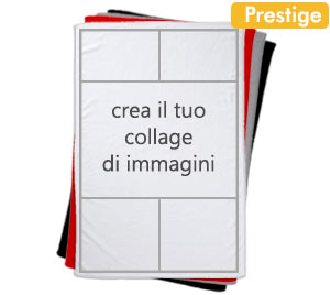 Coperta collage doppio strato prestige