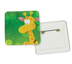 Spilla Quadrata Dolce Giraffa