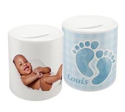 Salvadanaio Impronte celesti