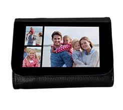 Portafoglio Piccolo Collage Tre Riquadri