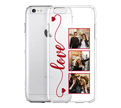 Cover Trasparente iPhone 6 Frame Love