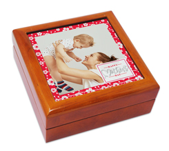 Portagioie in legno Mother's day