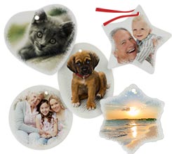 Addobbi in ceramica varie forme