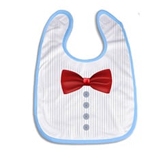 Bavaglino Papillon Rosso