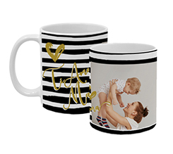 Tazza panoramica Ti amo mamma