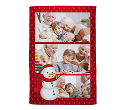 Coperta 100x150 Pupazzo e alberelli