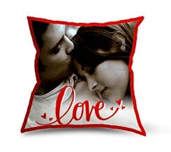 Simply Love su Cuscino in Tessuto Scamosciato