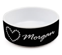 Ciotola per gatti Cuore di brillanti