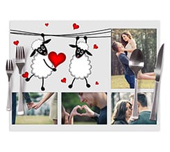 Tovaglietta in tessuto Sweet sheep