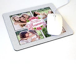 Tappetino Mouse Rettangolare Collage for mum