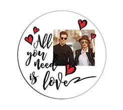 Calamita Rotonda 9,5 cm Need love